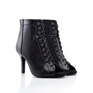 Stivaletto pelle nera